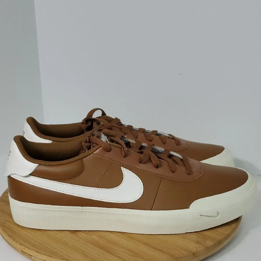 Nike Court Shot Casual Sneaker Men's 13 Light British Tan NIB
